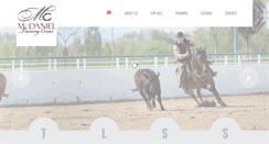 Desktop Screenshot of mcdanieltraining.com